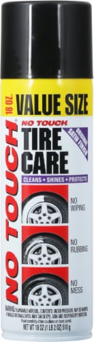 No Touch® Tire Care Tire Cleaner and Protectant Perspective: front