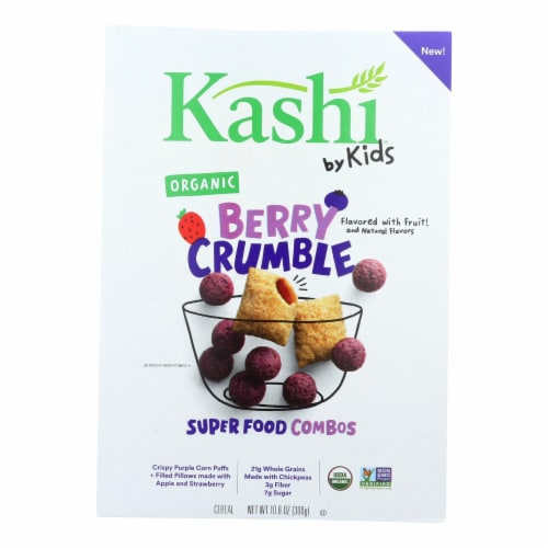 Kashi Organic Cereal Berry Crumble 10.8oz Perspective: front