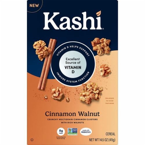 Kashi® Cinnamon Walnut Cereal Perspective: front
