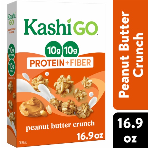 Kashi GO Peanut Butter Crunch Protein Cereal Perspective: front