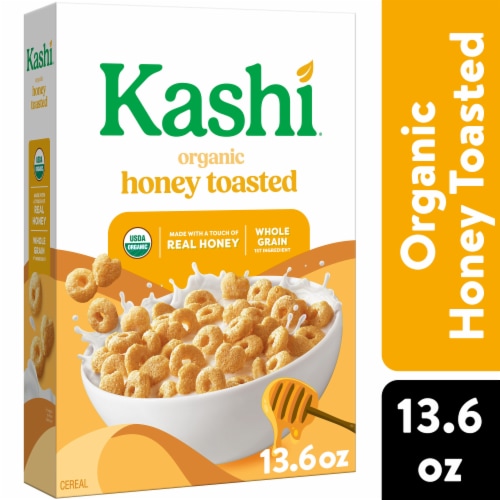 Kashi Honey Toasted Cereal Perspective: front