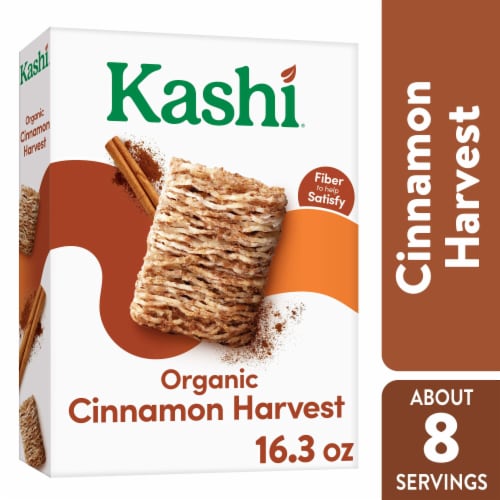 Kashi Cinnamon Harvest Organic Cereal Perspective: front
