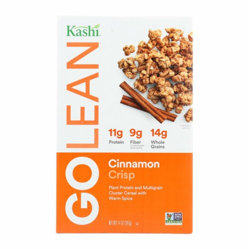 Kashi GO Cinnamon Crisp Protein Cereal Perspective: front