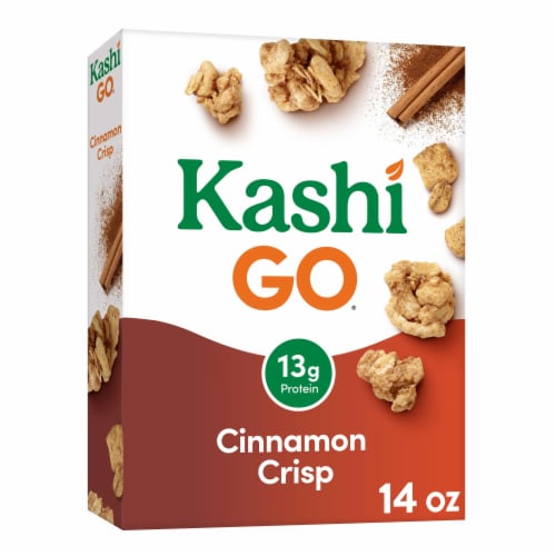 Kashi GO Breakfast Cereal Cinnamon Crisp Perspective: front