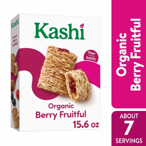 Kashi Breakfast Cereal Berry Fruitful Perspective: front