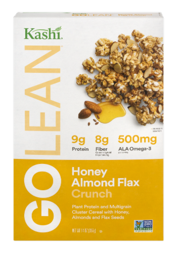 Kashi Go Lean Crunch! Honey Almond Flax Cereal Perspective: front