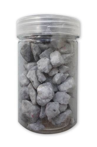 IG Design Vase Rocks - Grey Perspective: front