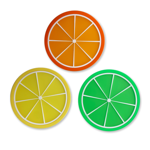 IG Design Citrus Fruit Coaster Perspective: front