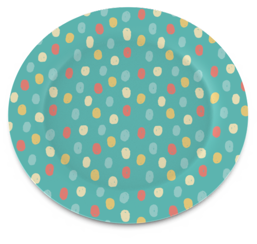 IG Design Dotted Plate Perspective: front