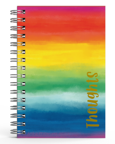 IG Design Rainbow Journal Perspective: front