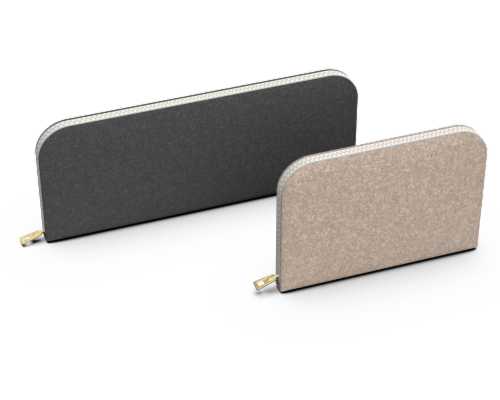 IG Design Pouches - Bluch and Black Perspective: front