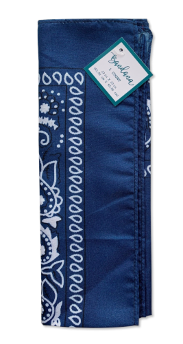 IG Design Bandana - Blue Perspective: front