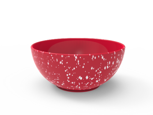 IG Design Melamine Bowl - Red Perspective: front