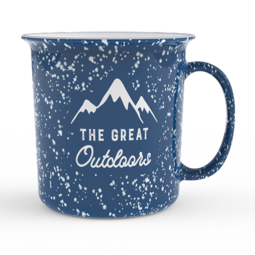 IG Design Camp Mug - Blue Perspective: front