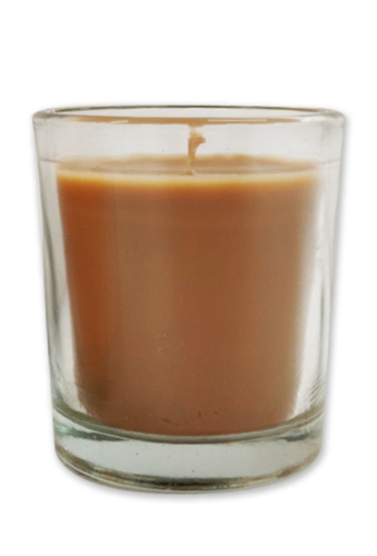 IG Design Votive Candle - Taupe Perspective: front