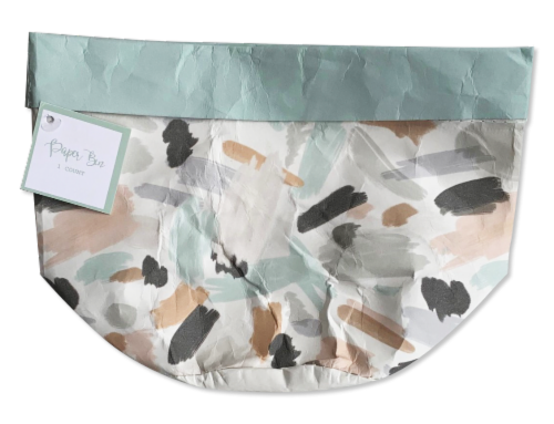 IG Design Paper Bucket - Mint Perspective: front