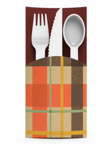 IG Design Autum Paper Utensil Holders Perspective: front