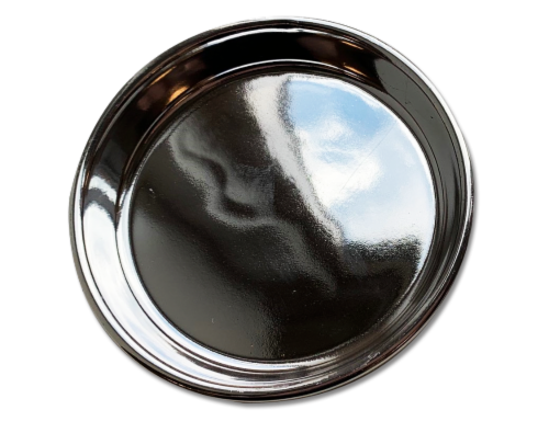 IG Design Metallic Trinket Dish - Silver Perspective: front