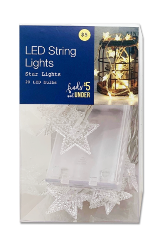IG Design LED String Star Lights Perspective: front