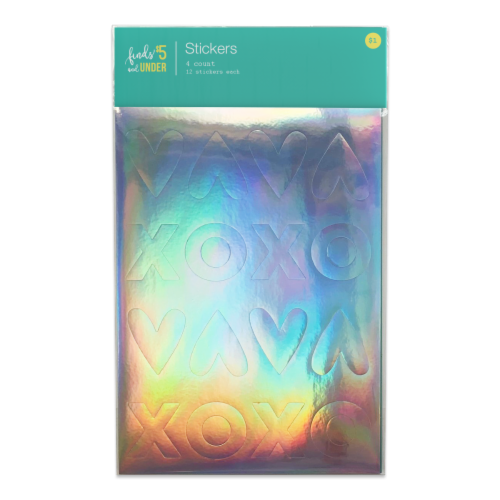 IG Design Sticker Sheets - Holographic Perspective: front