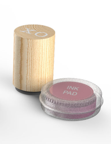 IG Design Stamp and Ink Pad - XO Perspective: front
