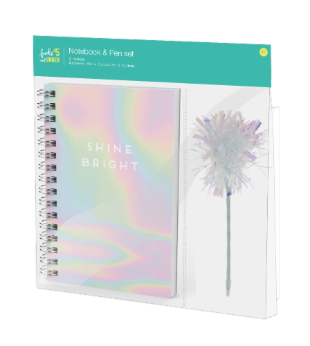 IG Design Notebook and Pen Set - Rainbow Perspective: front