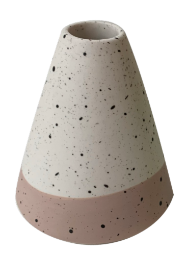 IG Design Ceramic Stone Vase Perspective: front