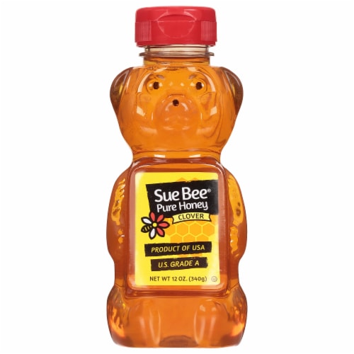 Sue Bee® Premium Clover Honey Bear Perspective: front