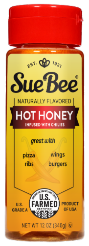 Sue Bee® Chile Infused Hot Honey Perspective: front