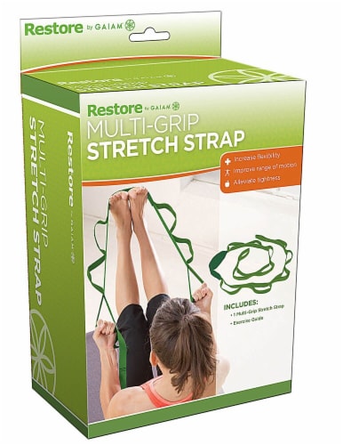 Gaiam Restore™ Multi-Grip Stretch Strap, 1 ct - Fry's Food Stores