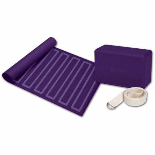 Gaiam Yoga for Beginners Kit Perspective: front