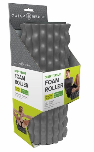 Gaiam Restore™ Grey Deep Tissue Foam Roller, 1 ct - Kroger