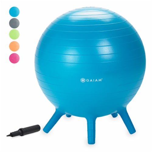GAIAM Stay-N-Play Ball - Blue Perspective: front