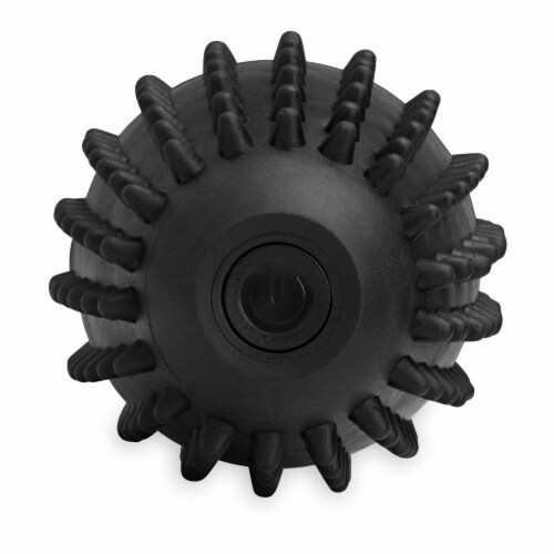 Gaiam Restore Vibrating Foot Roller - Black Perspective: front