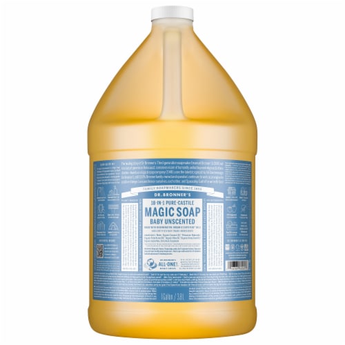 Dr. Bronner's Magic Baby Castile Liquid Soap Perspective: front
