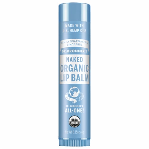Dr. Bronner's & Sun Dog's Magic Organic Naked Lip Balm Perspective: front