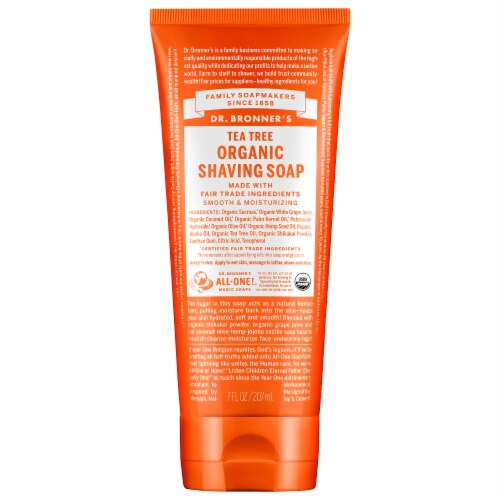 Dr. Bonner's Tea Tree Shave Gel Perspective: front