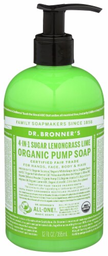 Dr. Bronner's Organic Hand & Body Shikakai Soap Perspective: front