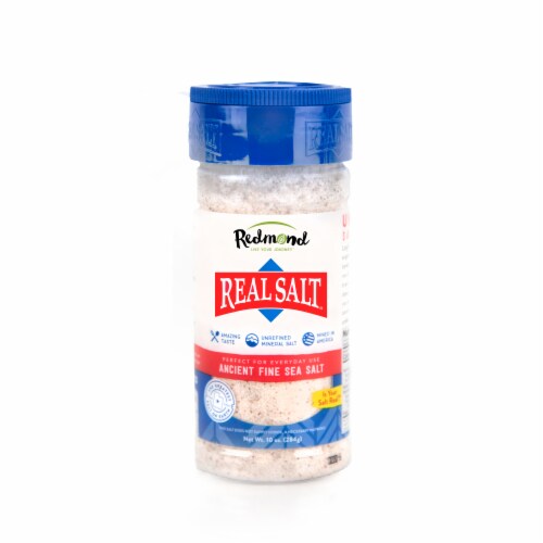 Redmond Real Salt Ancient Fine Sea Salt Perspective: front