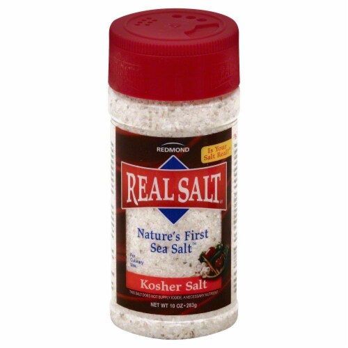 Redmond Real Salt Kosher Salt Perspective: front