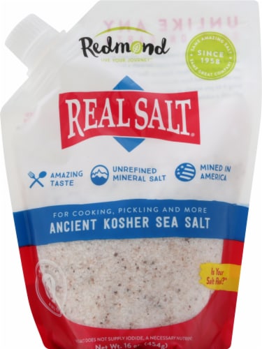 Fry S Food Stores Redmond Real Salt Kosher Salt 16 Oz