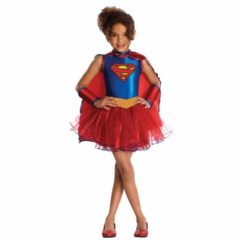 Morris Costume RU881627SM Supergirl Tutu Child Costume, Small Perspective: front