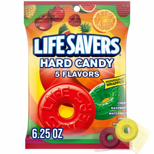 Life Savers® 5 Flavors Hard Candy Bag Perspective: front