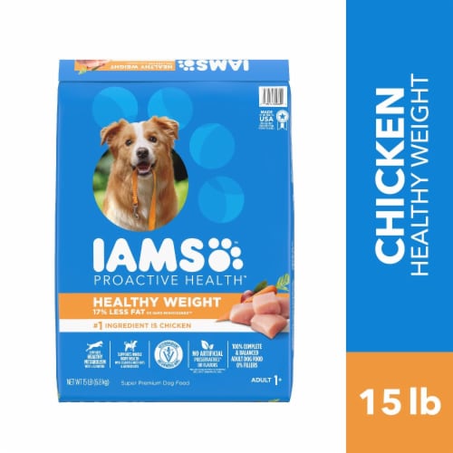 IAMS Proactive Health Weight Control Chicken Adult Dry Dog Food Perspective: front