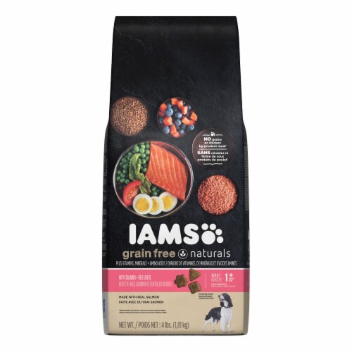 IAMS Grain Free Naturals Adult Dog With Salmon and Red Lentils Dry Dog
