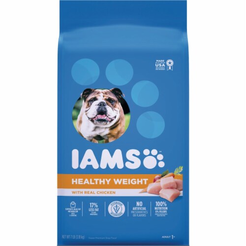 IAMS Proactive Health Weight Control 7 Lb. Adult Dry Dog Food 111239 Perspective: front