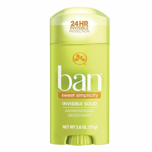 Ban Sweet Simplicity Invisible Solid Antiperspirant / Deodorant Perspective: front