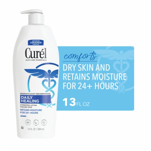 Curel Daily Healing Original Dry Skin Lotion Perspective: front