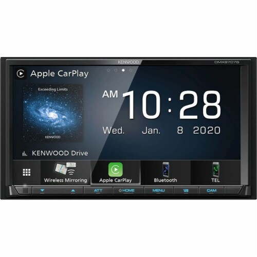 Kenwood DMX9707 Digital Multimedia Receiver with Bluetooth Perspective: front