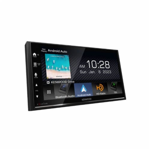 Kenwood DMX709 6.8 inch Digital Multimedia Receiver With Built-in Bluetooth Perspective: front
